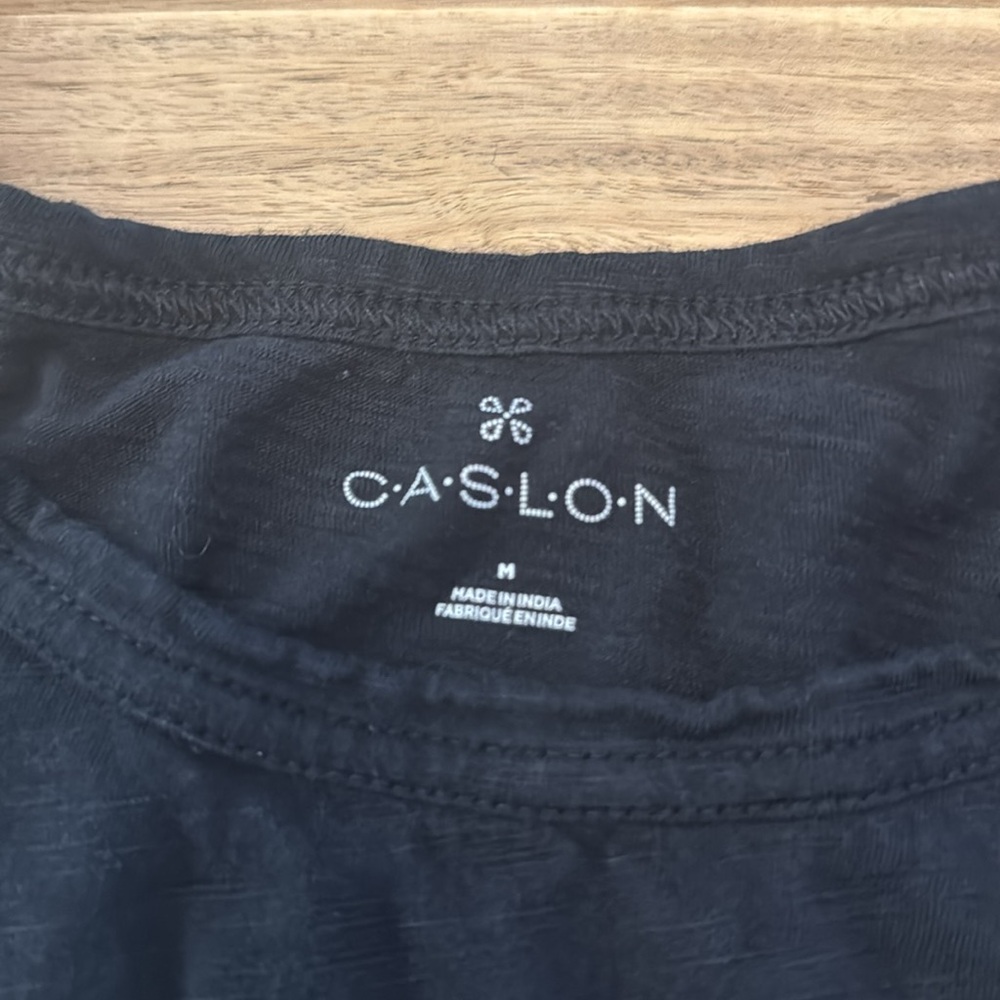Caslon Women’s Flare Bell Sleeve Tiered Shirt - Size M - Picture 2 of 5